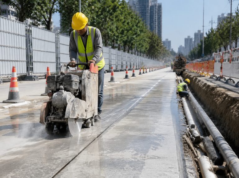 赤水混凝土路面静力切割